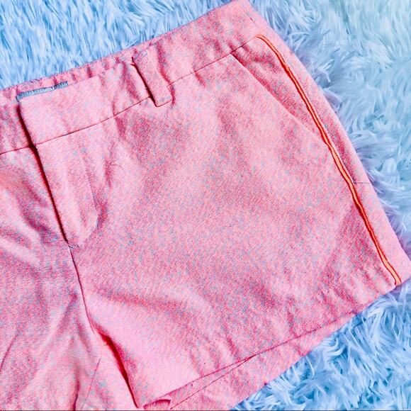 MERONA • Tweed Neon Orange Shorts - Picture 2 of 8